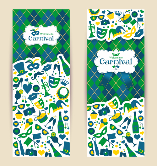 Brasilien Karneval vertikalen Banner-Design-Vektor vertikal Karneval Brasilien banner   