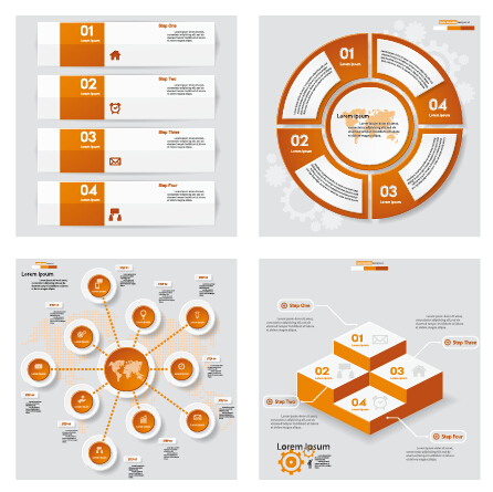 Business Infographic design créatif 3366 infographie creative business   