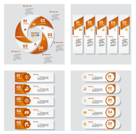 Business Infographic design créatif 3376 infographie creative business   