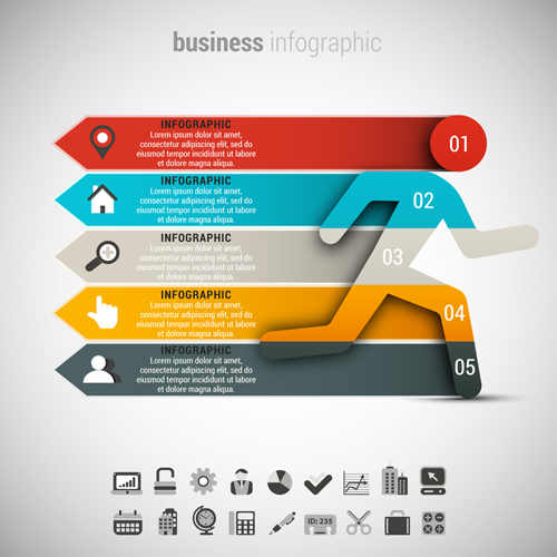 Business Infographic design créatif 3886 infographie design creative business   