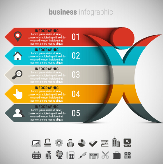 Business Infographic design créatif 3904 infographie business   