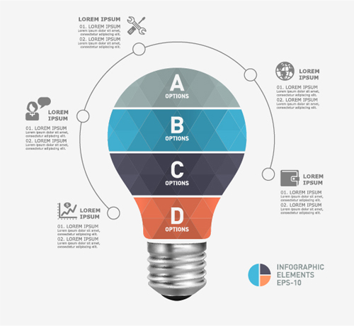Business Infographic design créatif 4132 infographie creative business   