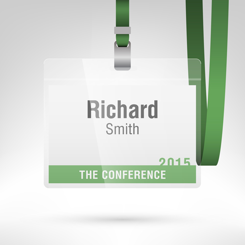 Vecteur de conception de carte de conférence 03 conference carte   