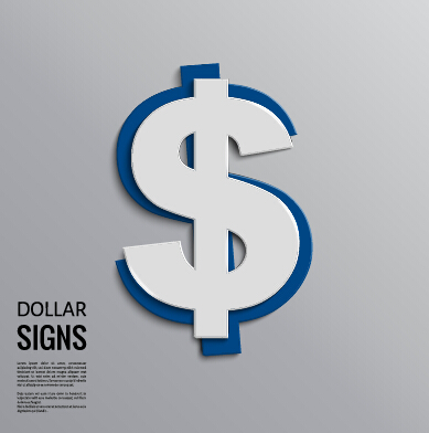 Kreative Dollarzeichen Hintergrund-Vektor 03 Kreativer Hintergrundvektor Hintergrund Dollarzeichen dollar   