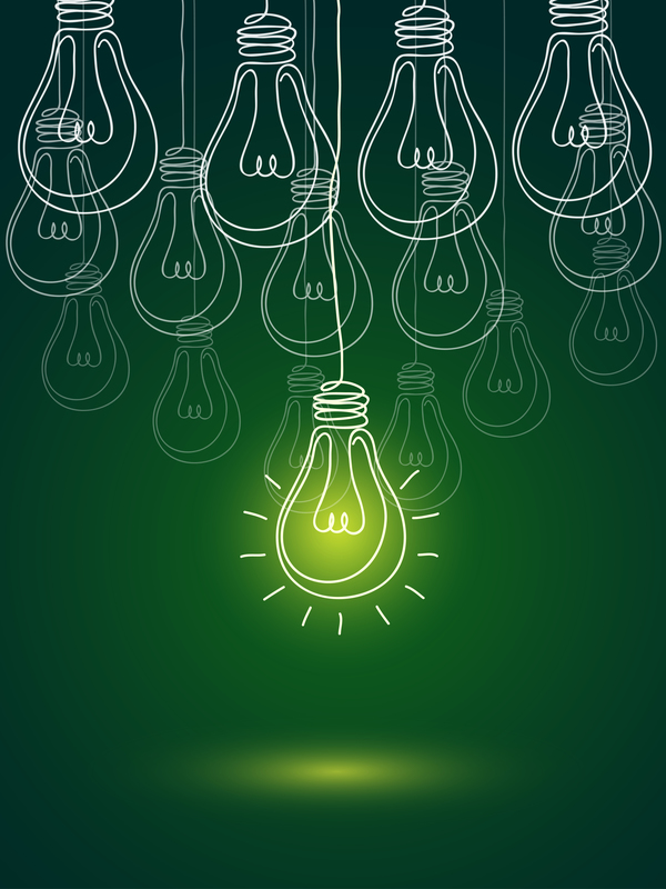 Lightbulb mit Ideen Infografik Vektorvorlage 04 Infografiken Ideen Glühbirne   