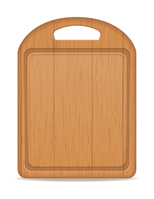 Holzschnittbrett-Vektordesign 03 Holz design cutting board   