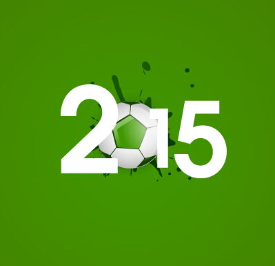 2015 vecteur de fond vert de soccer vert Soccer fond vert 2015   