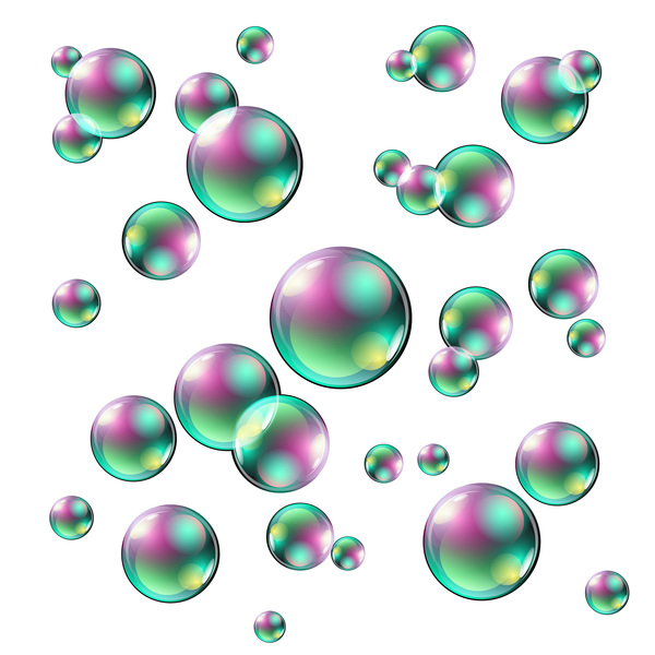 美しい泡の背景イラストベクトル11 美しい 泡   