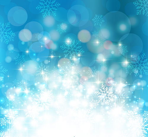 Blaue Schneeflocke Weihnachtsatmosphäre Hintergrundvektor Weihnachten Schneeflocke Hintergrundvektor Atmosphäre   