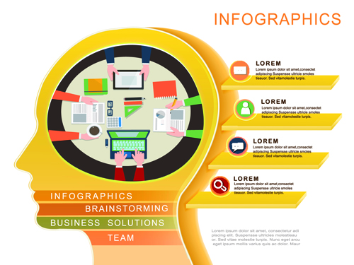 Business Infographic design créatif 2589 infographie creative business   