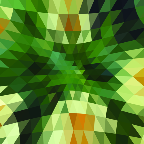 Farbige Dreieck-abstrakter Hintergrund-Vektor 03 Hintergrundvektor Hintergrund farbig Dreieck abstract   