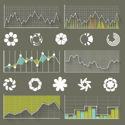 Infografik mit Diagrammelementen Design-Illustrationsvektor 11 Infografik illustration diagramme   