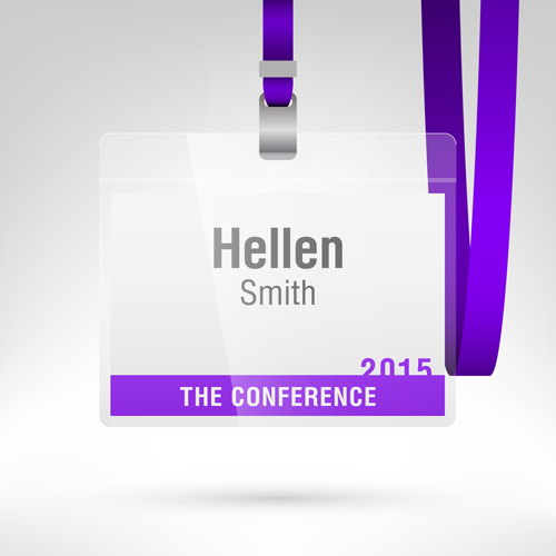 Vecteur de conception de carte de conférence 02 conference carte   