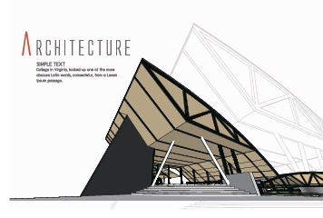 Concept d’architecture créative fond vecteur matériel 09 fond de concept fond creative concept architecture   