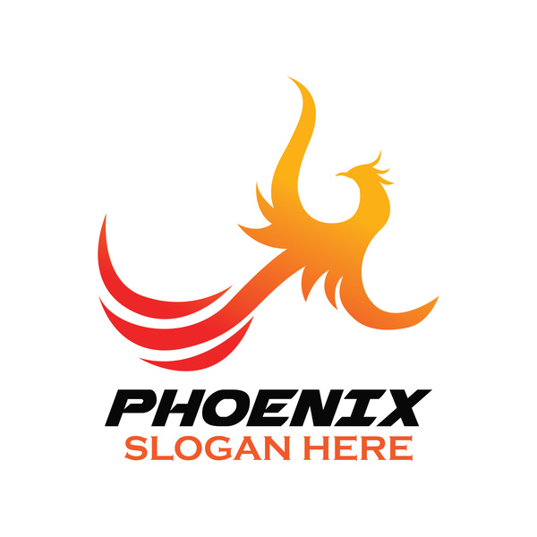 Kreative Phönix-Logo-Set-Vektor 08 phoenix logo Kreativ   