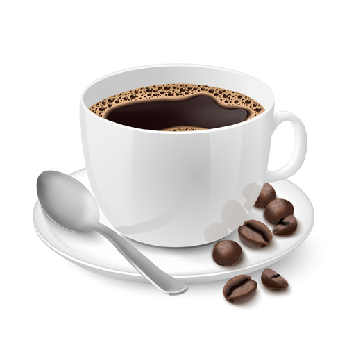 Cup von Kaffee-Design-Vektormaterial 03 Vektormaterial tasse material kaffee   