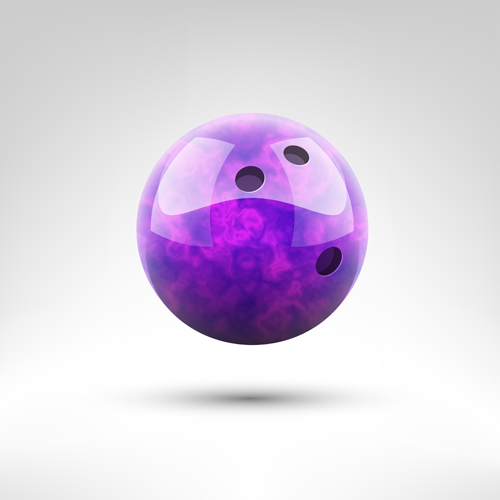 現実的なボウリングボールベクトルデザイン09 リアルな ボール ボーリング デザイン   