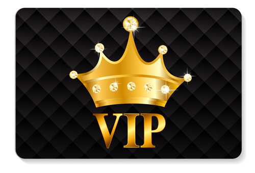 luxueux membres VIP cartes vecteurs de conception 08 vip membre luxueux cartes   