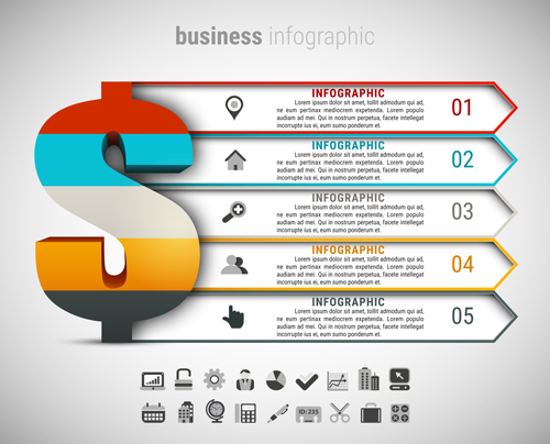 Business Infographic design créatif 4048 infographie creative business   