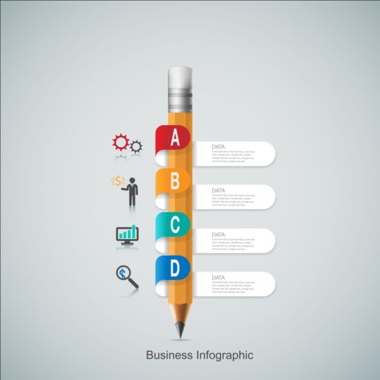 Business Infographic design créatif 4375 infographie creative business   