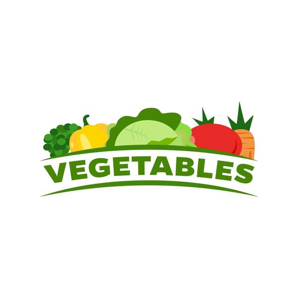 Frisches Gemüse Logo-Design Vektor 05 logo Gemüse Frisch   