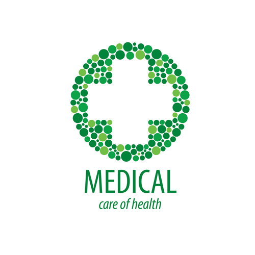 Logos de la santé médicale verte conception vecteur 08 santé Médical vert logos   
