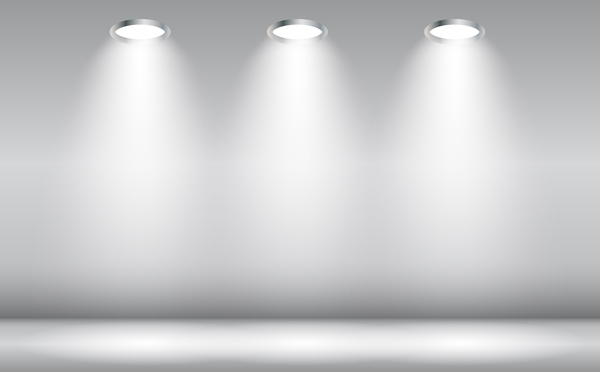 Lampes d’éclairage effet vecteur illustration de fond 18 lampes Effet éclairage   