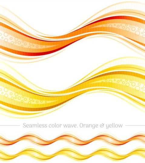 Vecteur abstrait d’onde de couleur sans soudure 02 vague sans soudure couleur Abstrait   