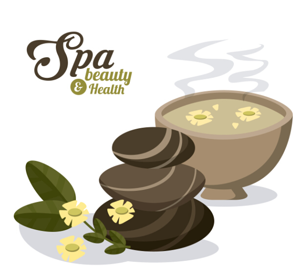 Spa Beauty Health Vector Hintergrund 06 spa Schönheit Hintergrund Gesundheit   