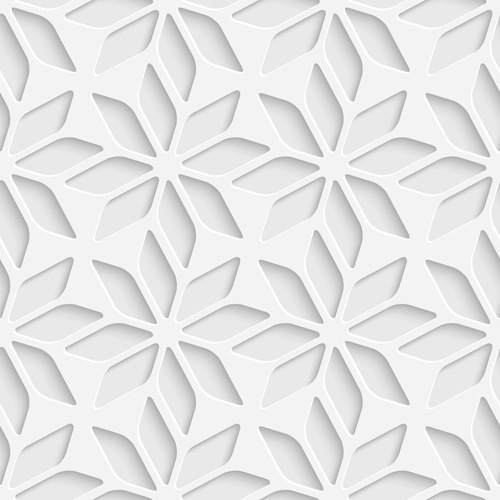 Fond blanc de vecteur de motif décoratif 05 motif décoratif motif fond décoratif   