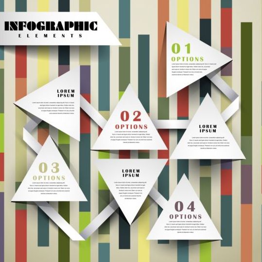 Abstrait 3D infographics Design Vector 08 infographies Abstrait   