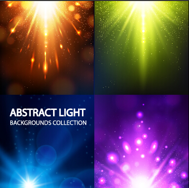 抽象的な光の背景ベクトル材料01 背景 抽象的 光   