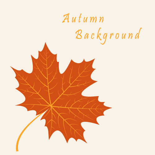 Herbst lässt Vintage-Art-Hintergrundvektor 02 Jahrgang Hintergrund Herbstblätter Herbst   