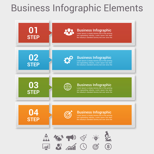 Business Infographic design créatif 4073 infographie creative business   