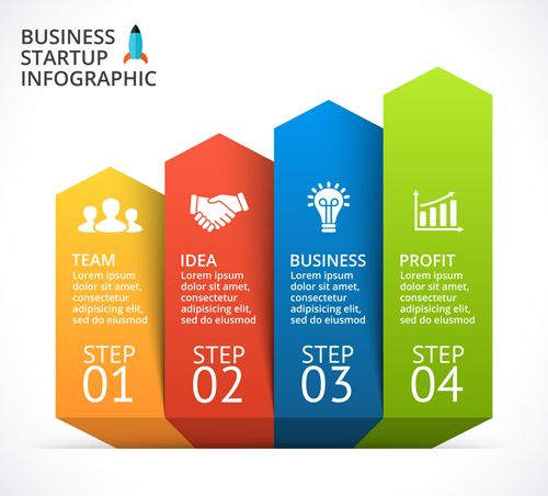 Business Infographic design créatif 4247 infographie creative business   