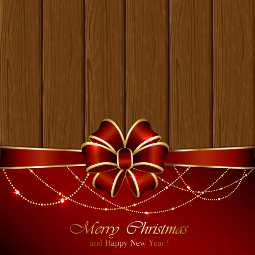 木製の背景ベクトルとクリスマスと新年の装飾04 装飾 背景ベクトル 背景 木製 新年 クリスマス   