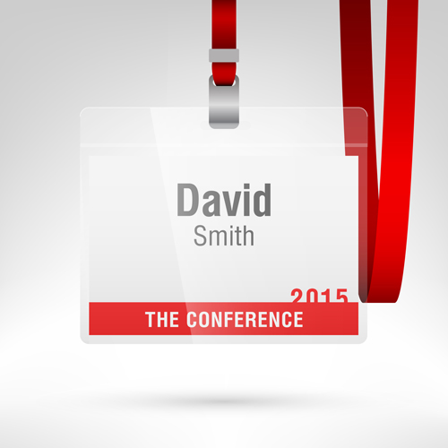Vecteur de conception de carte de conférence 01 conference carte   