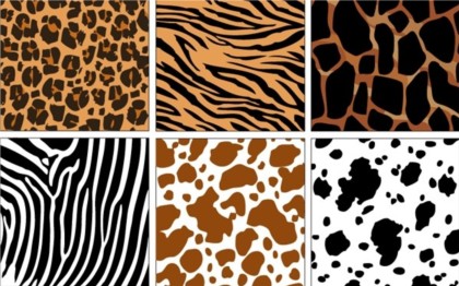 異なる装飾的な動物のパターンベクトル 装飾 背景 異なる 動物 パターン   