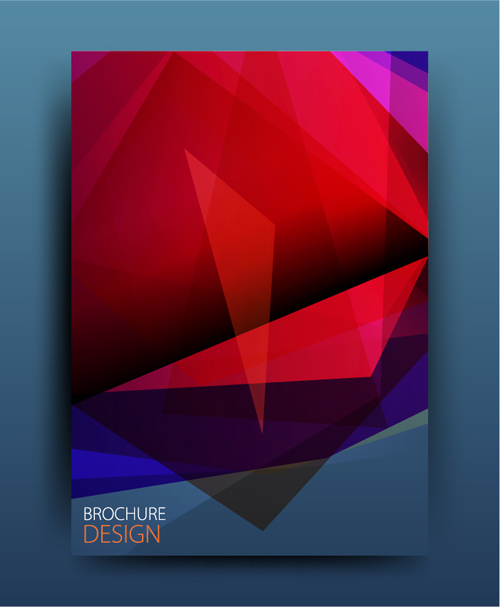 Couverture de la brochure de polygone géométrique design moderne 12 polygone moderne géométrique couverture brochure   