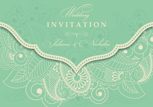 Gris Vintage Style floral invitations cartes vecteur 08 vintage style vintage style invitation gris floral cartes carte   