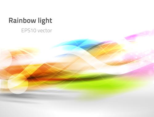 Ranbow light abstract Vector background Ranbow Licht Hintergrund abstract   