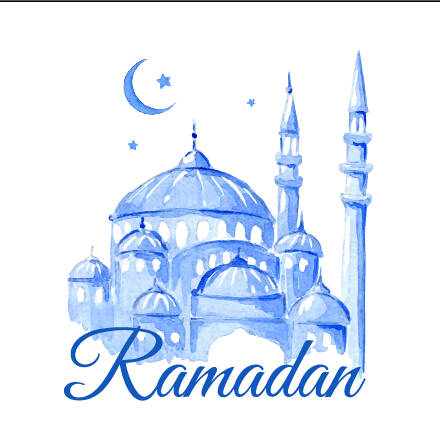 Aquarelle dessin Ramadan Kareem vecteur fond 01 ramadan kareem fond aquarelle   