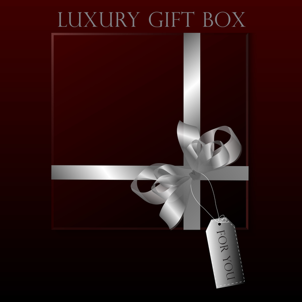 luxe carré cadeau boîte modèle vecteur 15 luxe carré cadeau boîte   