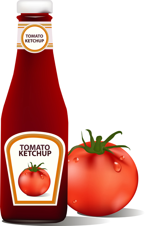 Tomaten-Ketchup kreativer Design-Vektor 03 Tomaten Kreativ ketchup   