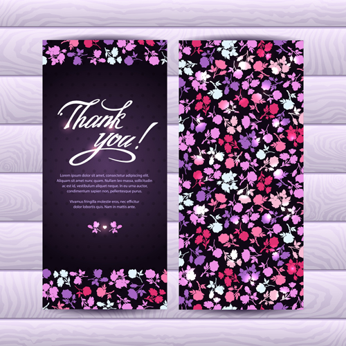 Belles cartes à motif floral ensemble 01 motif floral motif cartes carte de motif Belle 2015   