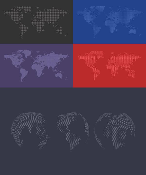 Cartes du monde de couleur vecteur libre monde couleur carte du monde carte   