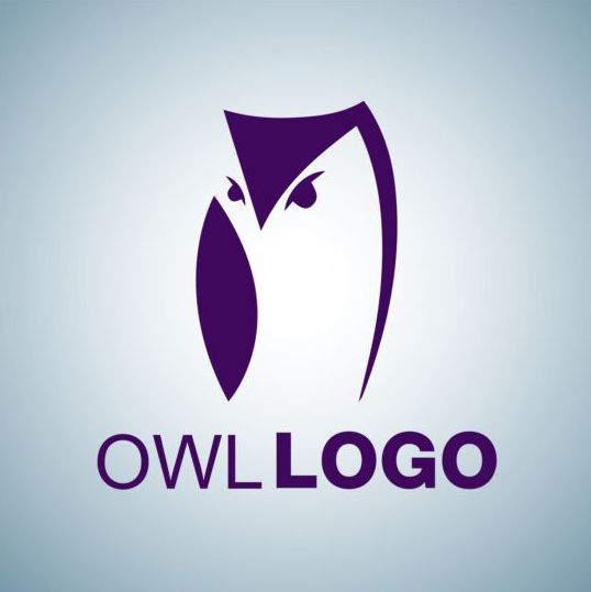 創造的なフクロウのロゴデザインベクトル06 ロゴ フクロウ クリエイティブ   