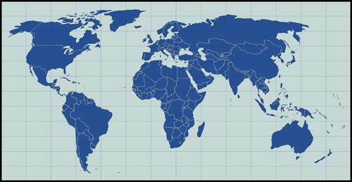 Mundo politico Map vector set 02 vecteur de carte politico Mundo carte   