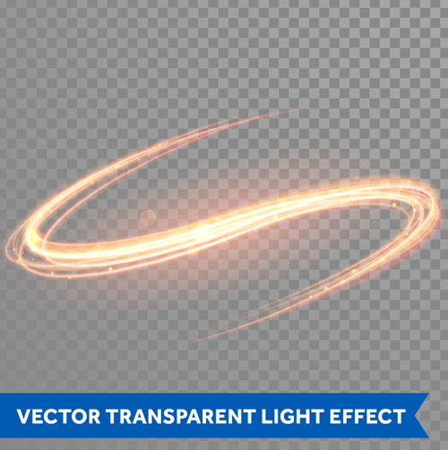 Transparente Lichteffekt-Illustration Set Vektor 14 Wirkung transparent Licht illustration   