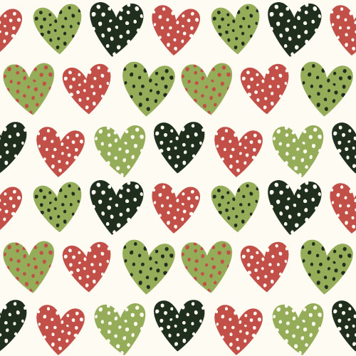 Valentines jour coeur seamless pattern vecteurs 06 sans soudure Saint-Valentin modèle jour coeur   